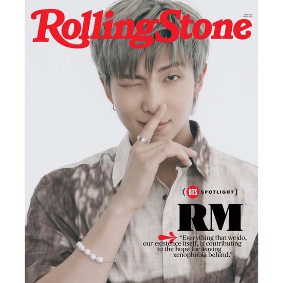 BRAND NEW Rolling Stone Magazine - BTS RM Cover - Picture 1 of 2